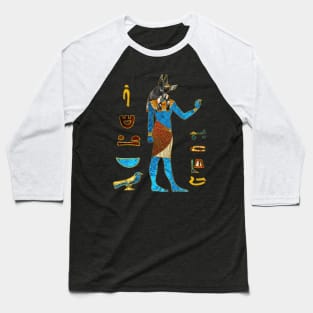 Egyptian Anubis Ornament Baseball T-Shirt